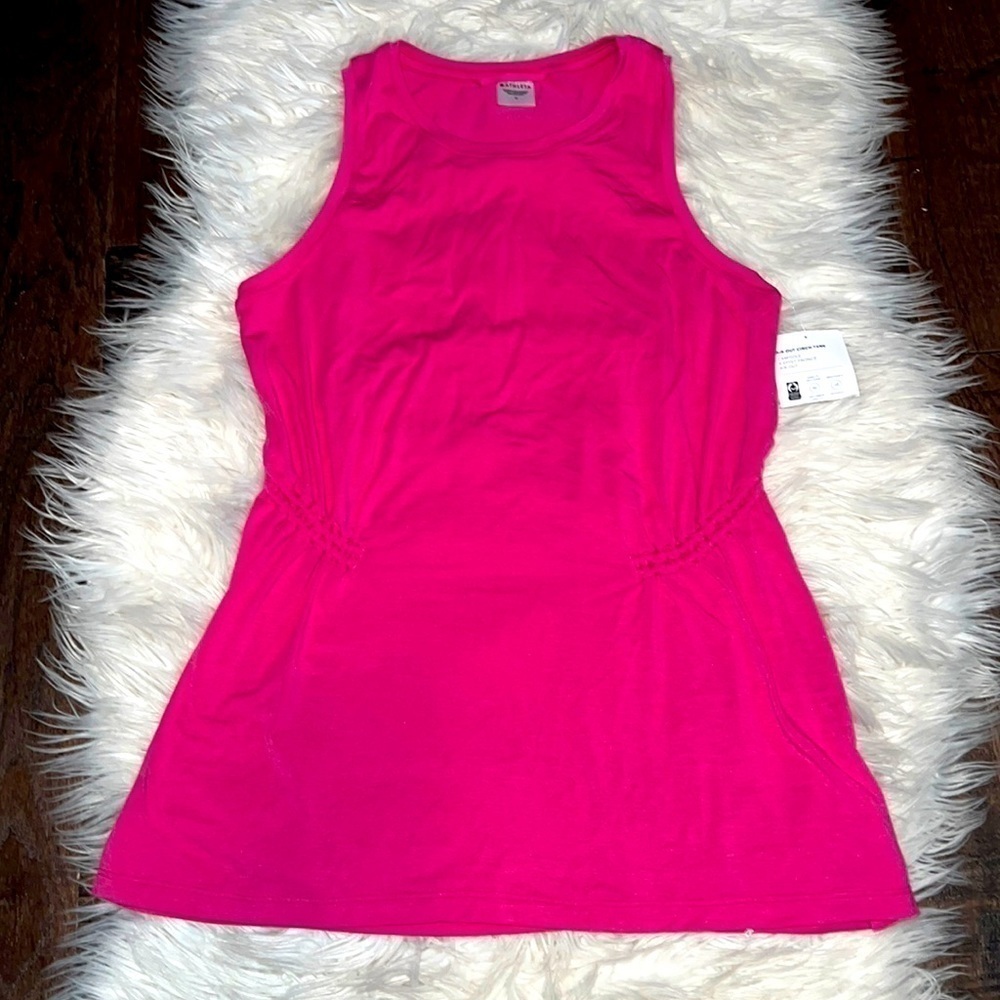 Trendy Athleta Pretty in Pink Tank